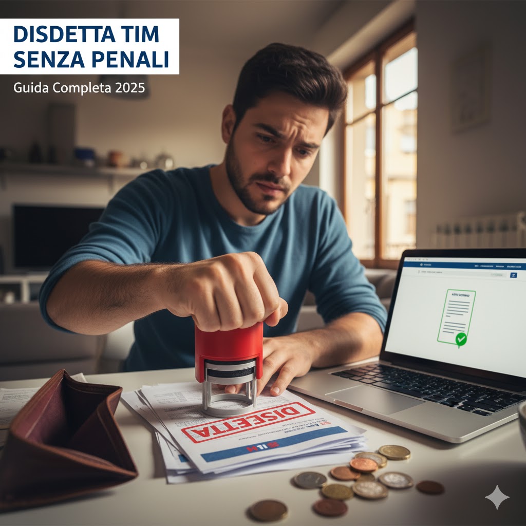 Guida completa alla disdetta del contratto TIM senza penali