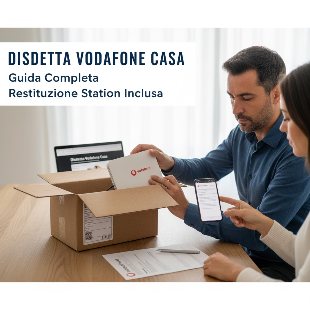 Guida alla disdetta Vodafone Casa e restituzione della Vodafone Station